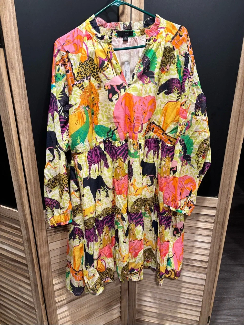 J. Crew colorful printed